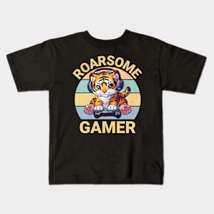 Roarsome Gamer Kids T-Shirt